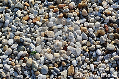 Colorful gravel pattern Stock Photo