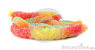 Colorful gummy candies Stock Photo