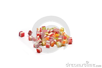 Colorful Gummy Sweeties Stock Photo