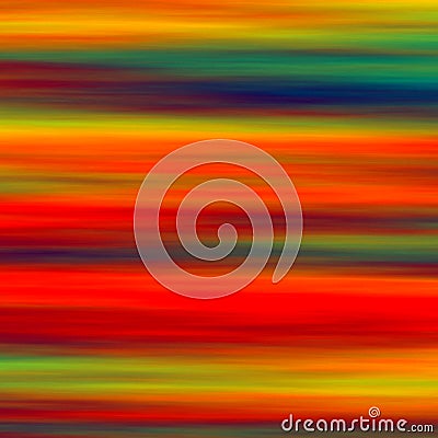 Colorful Horizontal Abstract Art Background. Artistic Red Green Blue Yellow Smudged Watercolor Effect. Minimal Creative Design. Stock Photo