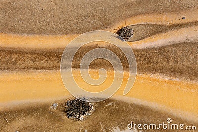 Colorful Hotspring in Yellowstone NP Stock Photo