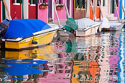 Colorful houses Stock Photo