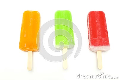 Colorful icecreams Stock Photo
