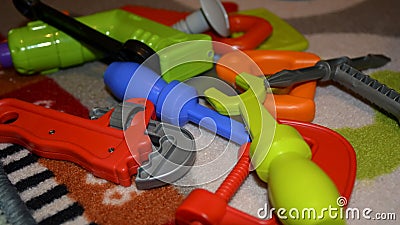 Colorful instruments nar Stock Photo