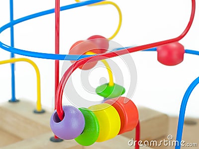 Colorful kids toy Stock Photo