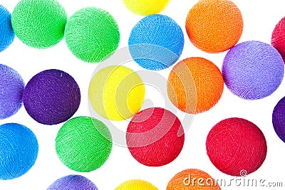 Colorful light ball Stock Photo