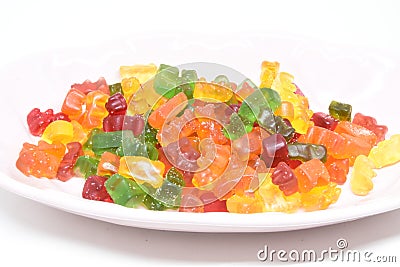 Colorful lollipops and different colored round candy Editorial Stock Photo