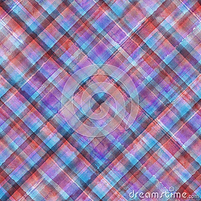 Colorful madras seamless pattern Stock Photo