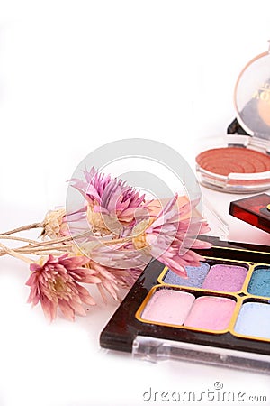 A colorful make-up Stock Photo