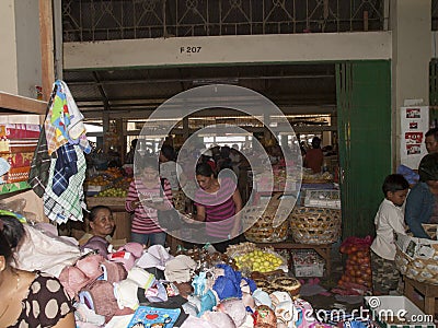 Colorful market in Bali Indonesia Editorial Stock Photo