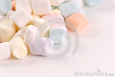 Colorful Marshmallows Stock Photo
