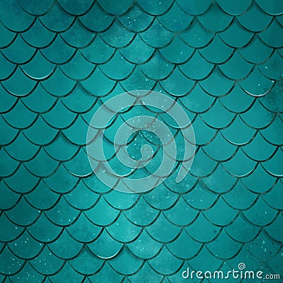 Colorful Mermaid Scale Texture Stock Photo