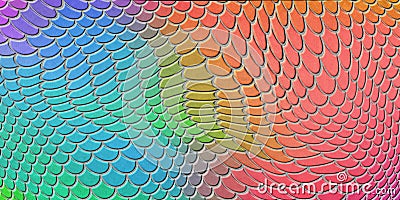 Colorful mermaid scales, fish scale Stock Photo