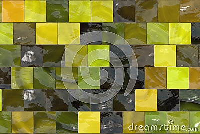 Colorful mosaic tiles Stock Photo