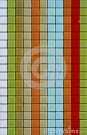 Colorful mosaic tiles Stock Photo