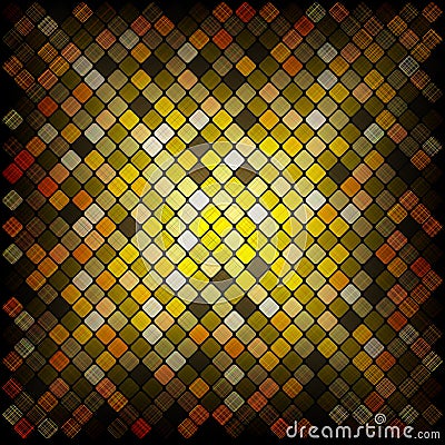 Colorful multi color square tiles Stock Photo