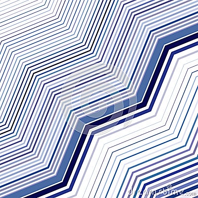 Colorful, multi color texture, pattern with wavy, waving grid, mesh of lines. Billowy, zig-zag criss-cross, undulating stripes, Vector Illustration