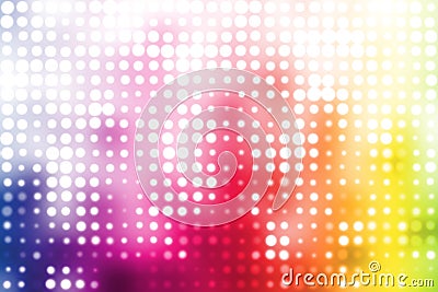 Colorful Party Disco Trendy Abstract Background Stock Photo