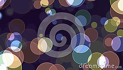 Colorful pastel bubble divine dimension bokeh blur absract light purple Stock Photo