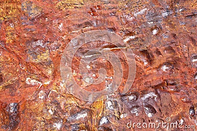 Colorful patterned stone floor. Stock Photo