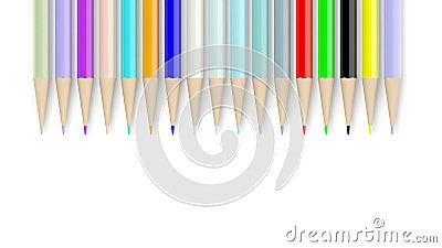 Colorful pencils Stock Photo