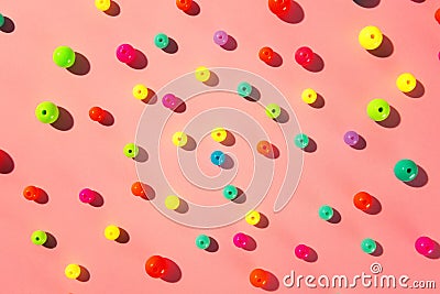 Colorful plastic balls for kids. Stock Photo