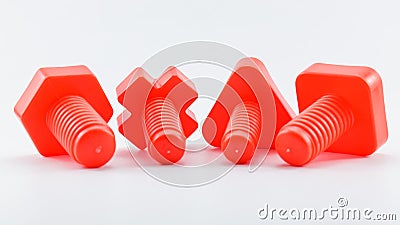 Colorful plastic toy Stock Photo