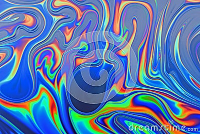 Colorful psychedelic abstract Stock Photo