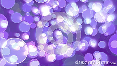 Colorful purple fast blur light bubble divine dimension bokeh blur absract Stock Photo