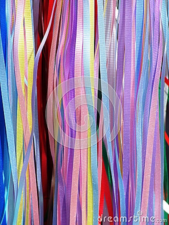 Colorful Ribbons Stock Photo