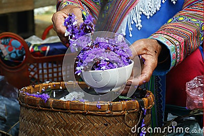 Colorful rice Stock Photo