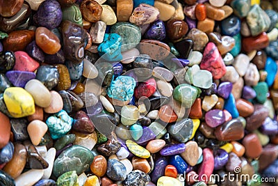 Colorful rocks Stock Photo