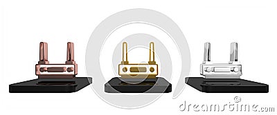 Colorful Router and wi-fi signal icon isolated on white background. Wireless ethernet modem router. Computer technology Cartoon Illustration