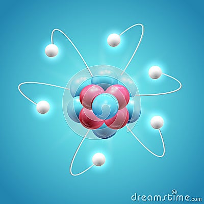 Colorful Scientific Design Concept Vector Illustration