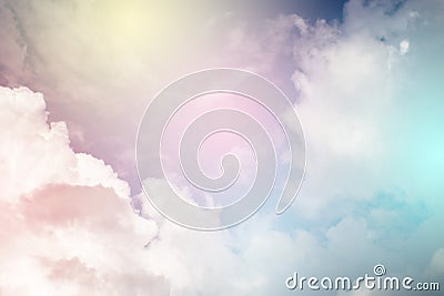 Colorful sky background. Stock Photo