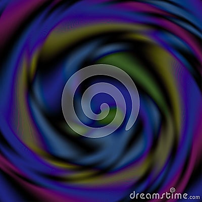 Colorful smooth twist light lines vector background Vector Illustration