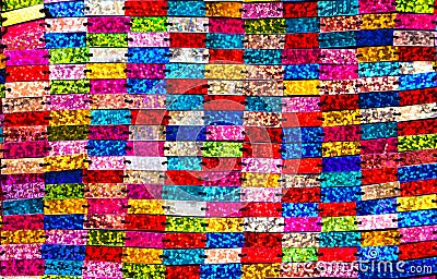 Colorful spangles. Stock Photo