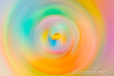 Colorful spinning candy colors illustration Cartoon Illustration