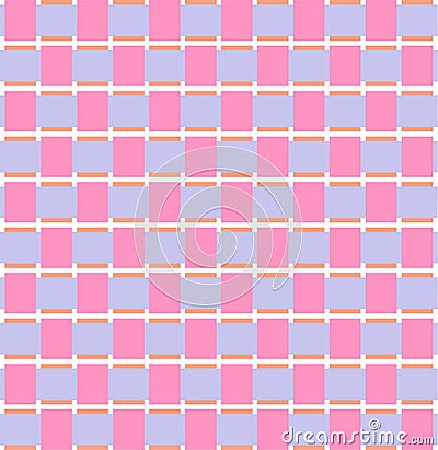 Colorful Square Pattern Wallpaper Stock Photo