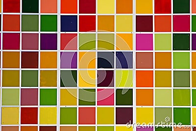 Colorful squares Stock Photo