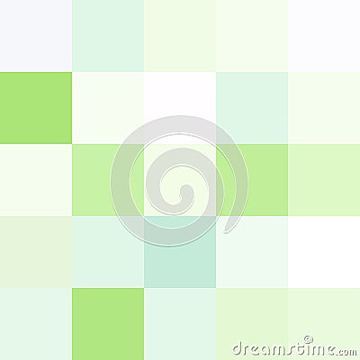 Colorful squares colors background, block soft pastel green Stock Photo