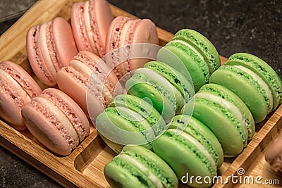 Colorful Sugar Confection Treats Stock Photo