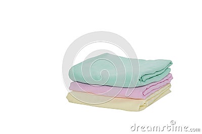 Colorful swaddle for new borne baby Stock Photo