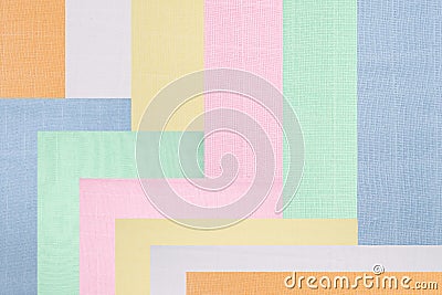 Colorful swaddle for new borne baby Stock Photo