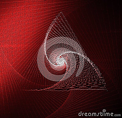 Colorful swirl 3d cube motion spiral texture. technique cubic art, pixel art. Colorful swirl 3d cube motion spiral texture. 3D Cartoon Illustration