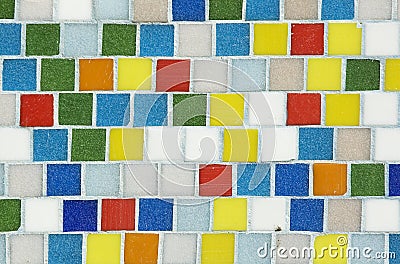 Colorful tiles Stock Photo