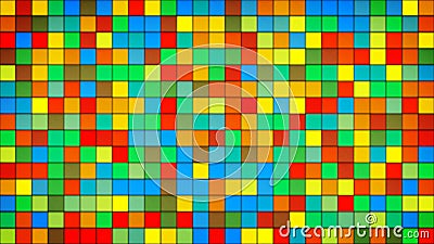 Colorful tiles glass mosaic background Stock Photo