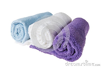 Colorful Towels Stock Photo