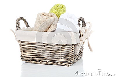 Colorful towels Stock Photo