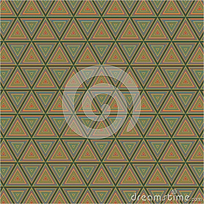 Geometric Ancient Native Triangle Color Fabrics Clothing Vector Background Texture Pattern Vector Illustration